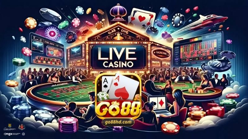 Những sảnh chơi live casino GO88